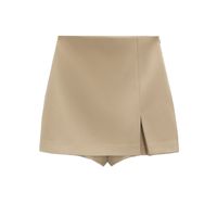 Women's Daily Simple Style Solid Color Shorts Slit Shorts main image 2