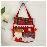Creative Christmas Decoration Three-dimensional Doll Candy Tote Bag Wholesale Nihaojewelry sku image 70