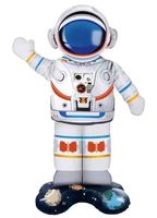 Astronaut Pa Aluminum Birthday Balloon sku image 1