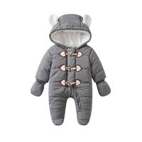 Cute Animal Cotton Polyester Baby Rompers sku image 7