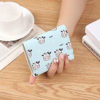 Women's Spring&summer Pu Leather Cartoon Cute Square Lock Clasp Small Wallet sku image 3