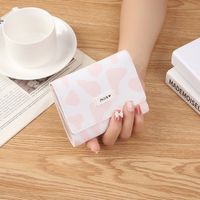 Women's Spring&summer Pu Leather Cartoon Cute Square Lock Clasp Small Wallet sku image 2
