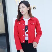 Women's Streetwear Solid Color Button Single Breasted Coat main image 3