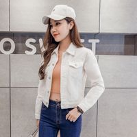 Women's Streetwear Solid Color Button Single Breasted Coat main image 5
