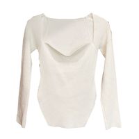 Women's Knitwear Long Sleeve Sweaters & Cardigans Casual Simple Style Solid Color main image 3