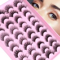 Casual Solid Color Imitation Mink False Eyelashes 1 Piece main image 3