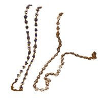 Elegant Einfacher Stil Blume Kupfer Emaille Überzug Vergoldet Halskette main image 4