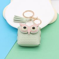 Simple Style Streetwear Owl Pu Leather Unisex Bag Pendant Keychain sku image 15