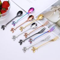 Casual Flower Stainless Steel Spoon main image 1