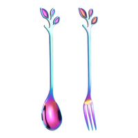 Casual Flower Stainless Steel Spoon main image 4