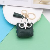 Simple Style Streetwear Owl Pu Leather Unisex Bag Pendant Keychain sku image 16