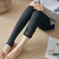 Women's Street Sexy Solid Color Full Length Leggings main image 3