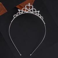 Princesse Mignon Couronne Alliage Incruster Strass Couronne main image 4