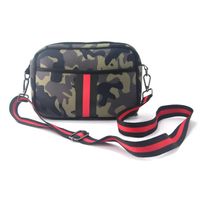 Unisexo Pequeña Ropa De Buceo Camuflaje Ropa De Calle Cremallera Bolso Bandolera sku image 1