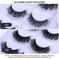 Vacation Classic Style Solid Color Artificial Fiber False Eyelashes 1 Set main image 1