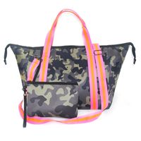 Unisex Vacation Camouflage Diving Cloth Travel Bags sku image 5