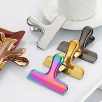 Simple Style Solid Color Stainless Steel Anti-drop Clip main image 1