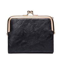 Women's Solid Color Pu Leather Clasp Frame Coin Purses sku image 5