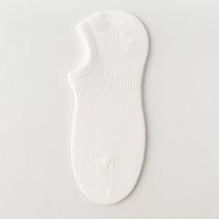 Men's Simple Style Solid Color Cotton Ankle Socks A Pair sku image 1