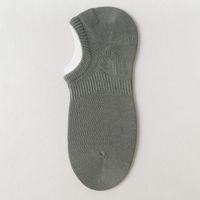 Men's Simple Style Solid Color Cotton Ankle Socks A Pair sku image 5