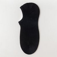 Men's Simple Style Solid Color Cotton Ankle Socks A Pair sku image 3