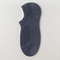 Men's Simple Style Solid Color Cotton Ankle Socks A Pair main image 3