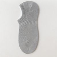 Men's Simple Style Solid Color Cotton Ankle Socks A Pair sku image 7