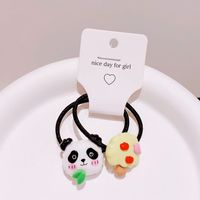 Ig Style Cute Panda Plastic Cloth Resin Hair Clip Hair Tie Hair Claws sku image 9