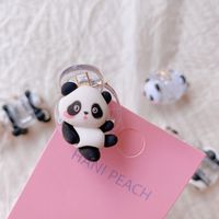 Ig Style Cute Panda Plastic Cloth Resin Hair Clip Hair Tie Hair Claws main image 2