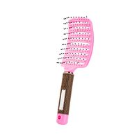 Sweet Solid Color Plastic Hair Combs sku image 1