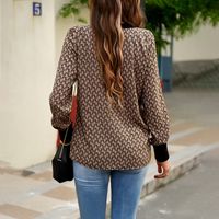 Women's Blouse Long Sleeve Blouses Printing Casual Vintage Style Geometric main image 6