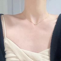 Lady Bow Knot Sterling Silver Inlay Artificial Diamond Choker main image 3