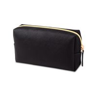 Women's All Seasons Pu Leather Solid Color Basic Square Zipper Cosmetic Bag sku image 2