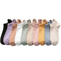 Women's Cute Cat Cotton Embroidery Ankle Socks A Pair main image 3