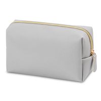 Women's All Seasons Pu Leather Solid Color Basic Square Zipper Cosmetic Bag sku image 6
