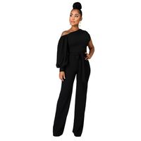 Women's Street Casual Solid Color Full Length Jumpsuits sku image 1