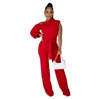 Women's Street Casual Solid Color Full Length Jumpsuits sku image 12