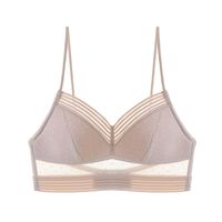 Solid Color Wireless Bra Sexy Gather Breathable Bra main image 5