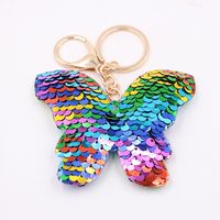 Cute Star Dolphin Sequin Plating Keychain sku image 6