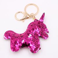 Cute Star Dolphin Sequin Plating Keychain sku image 17