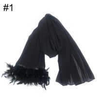 Women's Sweet Solid Color Polyester Scarf sku image 1