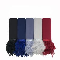 Women's Sweet Solid Color Polyester Scarf main image 3