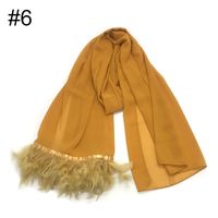 Women's Sweet Solid Color Polyester Scarf sku image 6