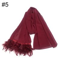 Femmes Sucré Couleur Unie Polyester Foulard sku image 5