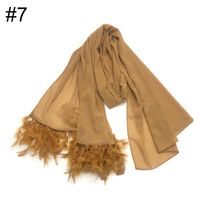 Women's Sweet Solid Color Polyester Scarf sku image 7