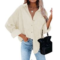 Women's Casual Solid Color Single Breasted Coat sku image 3