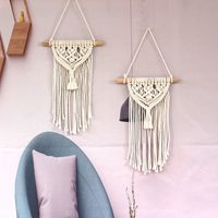 Casual Classical Vacation Solid Color Cotton Wall Hanging main image 2