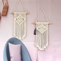 Casual Classical Vacation Solid Color Cotton Wall Hanging main image 1