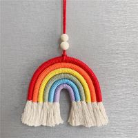 Casual Rainbow Yarn Pendant sku image 2