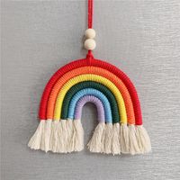 Casual Rainbow Yarn Pendant sku image 1